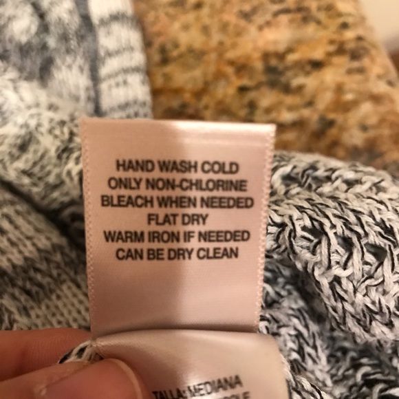 Leo Nicole Open Front Long Cardigan Sweater Womens Size Medium Grey - Picture 14 of 14